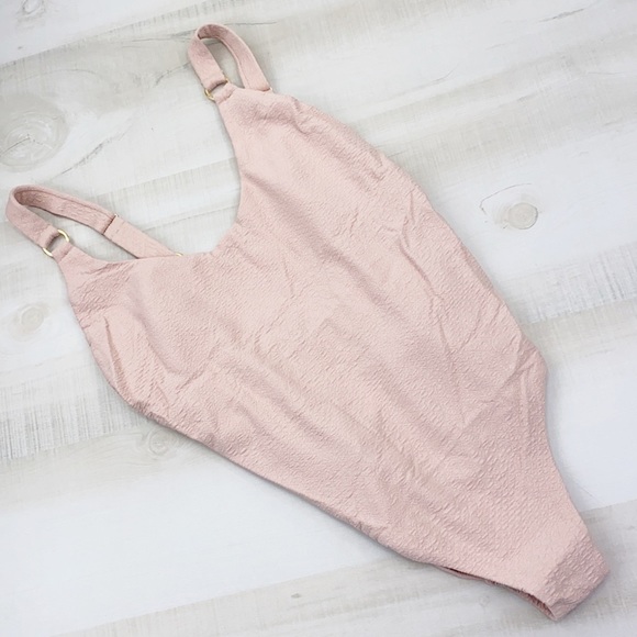 PILYQ HAILEY ONE PIECE PINK SANDS MEDIUM NWT - Picture 2 of 13
